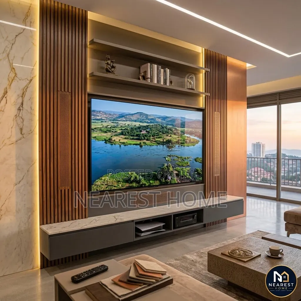Entertainment Feature Wall