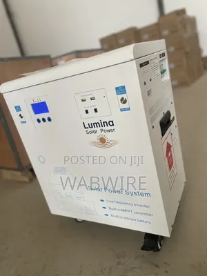 3 in One Backup System Off-Grid Lithium Battery
