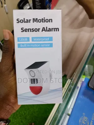 Outdoor Solar Sound Light Alarm Motion Sensor