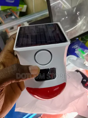 Outdoor Solar Sound Light Alarm Motion Sensor