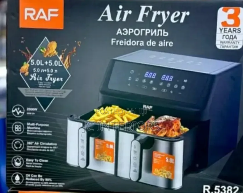 Raf Dual Basket Air Fryer