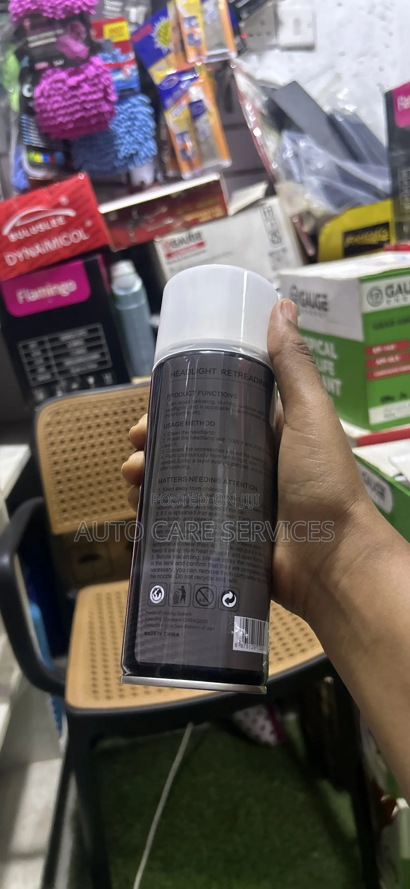 Headlight Restoration Agent