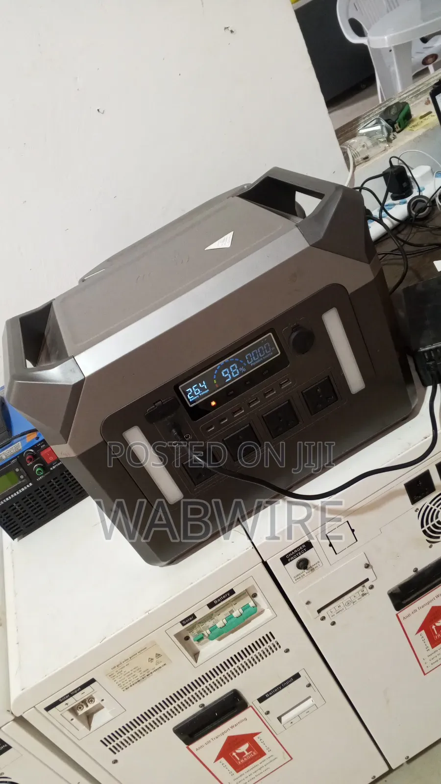 Solar Backup Power Station