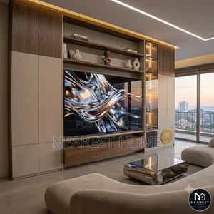 Media Storage Feature Wall