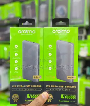 Oraimo Toast 15 Flash – 10,000mah Power Bank (Opb-1100d)