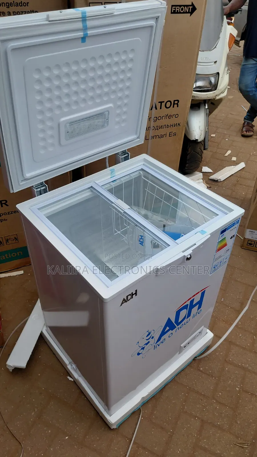150l Deep Freezer White Colour