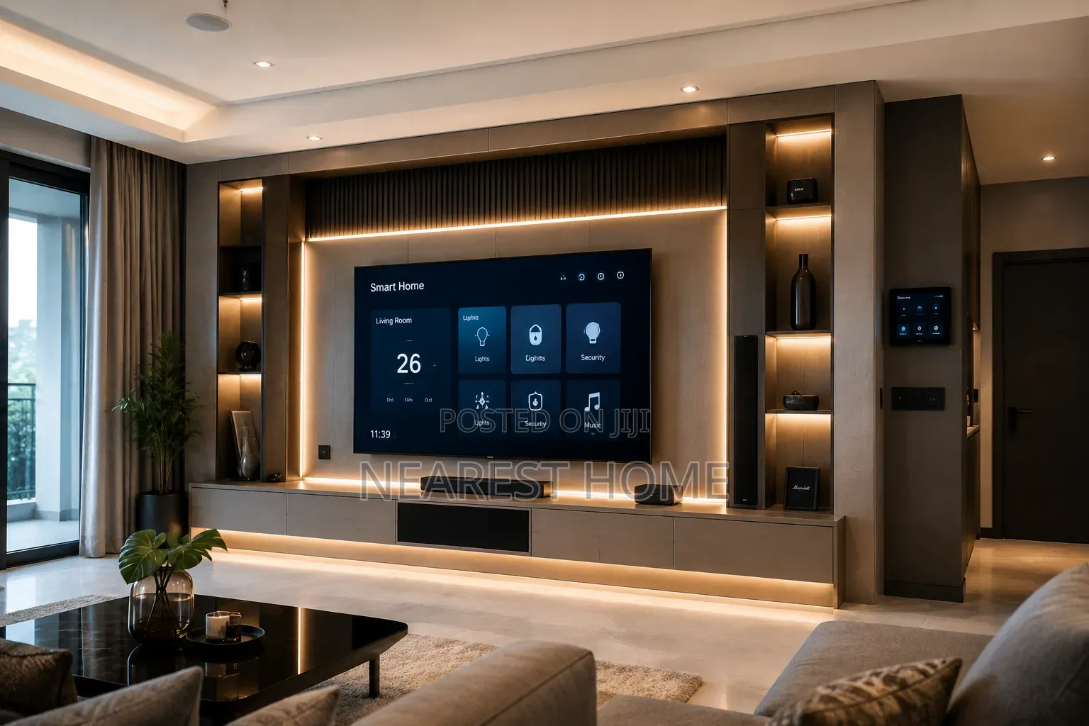 Smart Home Media Wall