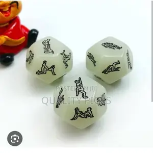 3 Piecies of Glowing 12 Sides Toy Lover