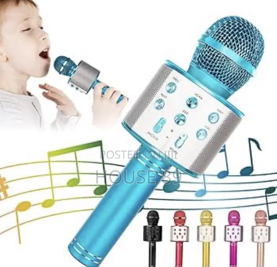 Wireless Karaoke Bluetooth Microphone