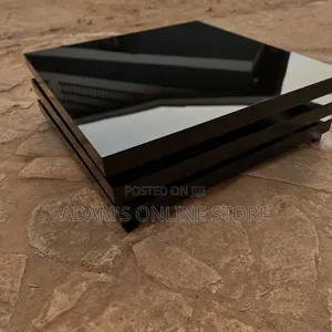 Black Center Table With Black Glass