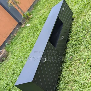 Black TV Stand Unit 182cm Length