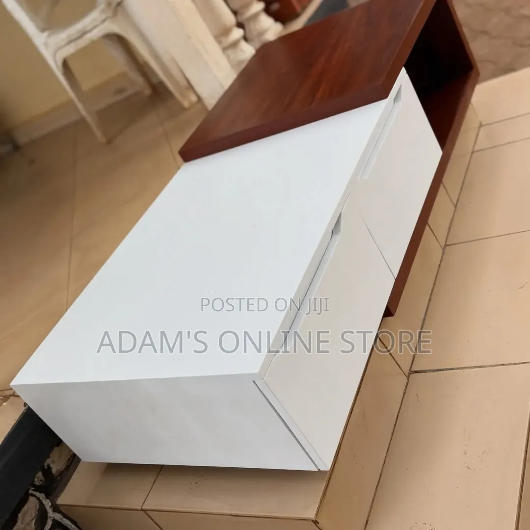 Brown and White Center Table/Living Table