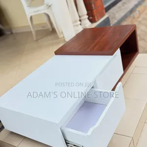 Brown and White Center Table/Living Table