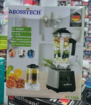BOSSTECH 2 - In - 1 Commercial Blender