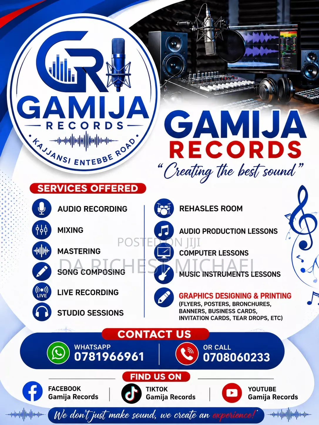 Audio Production Recording.
