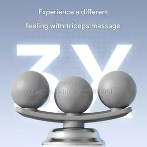 Tissue Massage Gun With Multiple Interchangeable Attachments.
