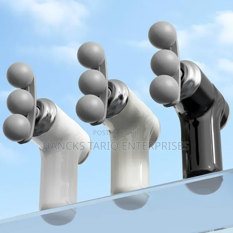 Tissue Massage Gun With Multiple Interchangeable Attachments.