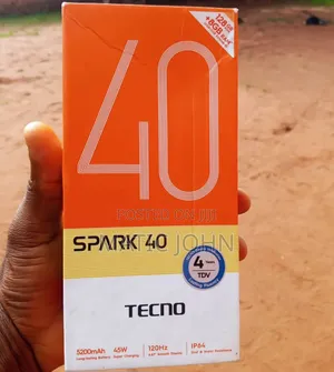 New Tecno Spark 40 256 GB Black
