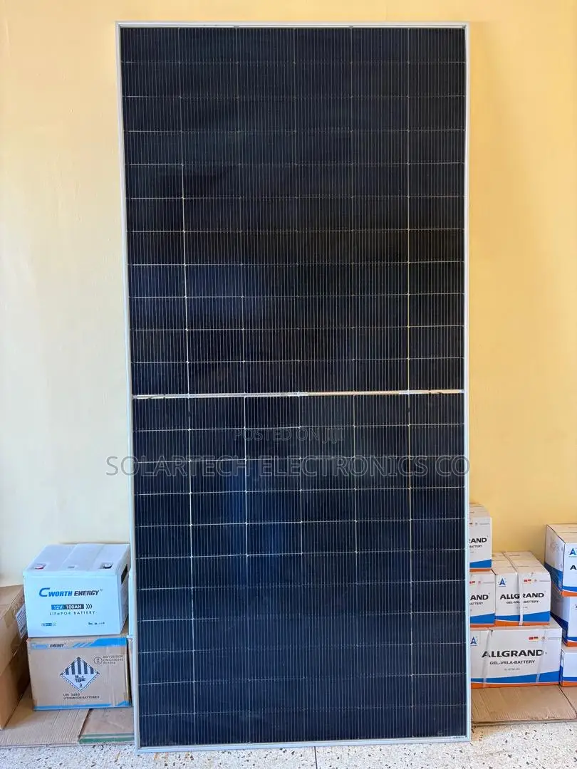 Efficient 600W Monocrystalline Solar Panel for Homes 22% Efficiency