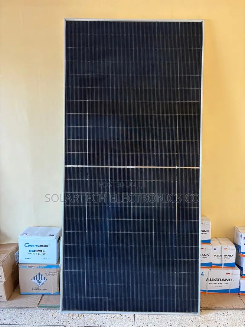 Efficient 600W Monocrystalline Solar Panel for Homes 144 Cells