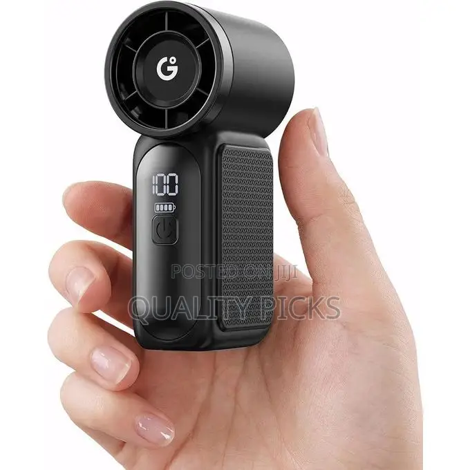 Foldable Handheld Fan 3000mAh Semiconductor Ice