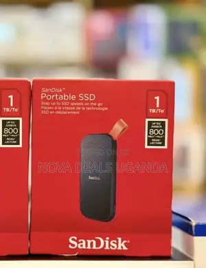 SanDisk 1TB Portable SSD - Up to 800mb/S, USB-C, USB 3.2 Gen 2 -