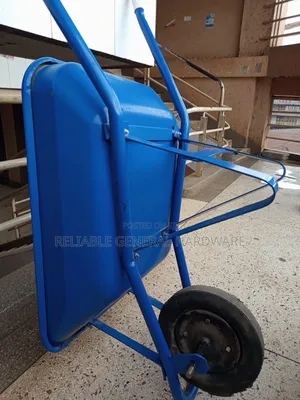 Wheelbarrow 1.6mm Hard Tray With Rubber Tyre