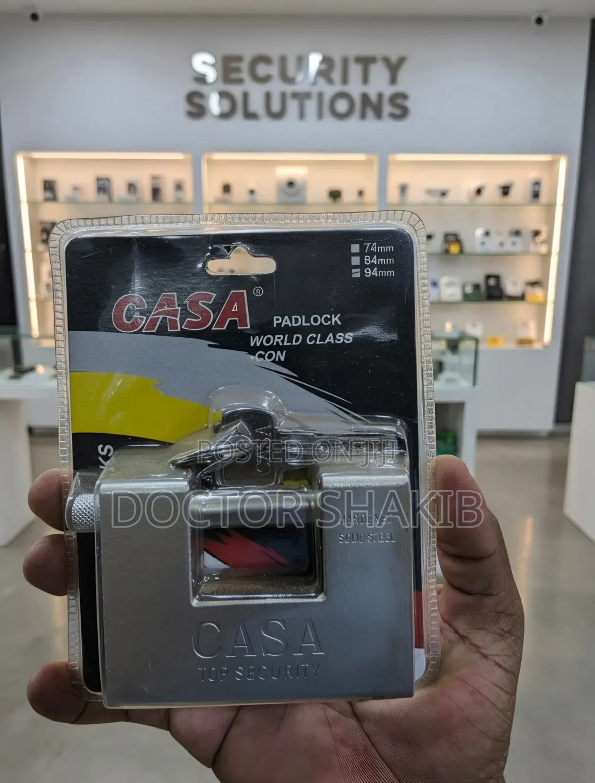 Casa Top Security Padlock 94mm