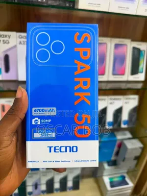 New Tecno Spark 50 128 GB White