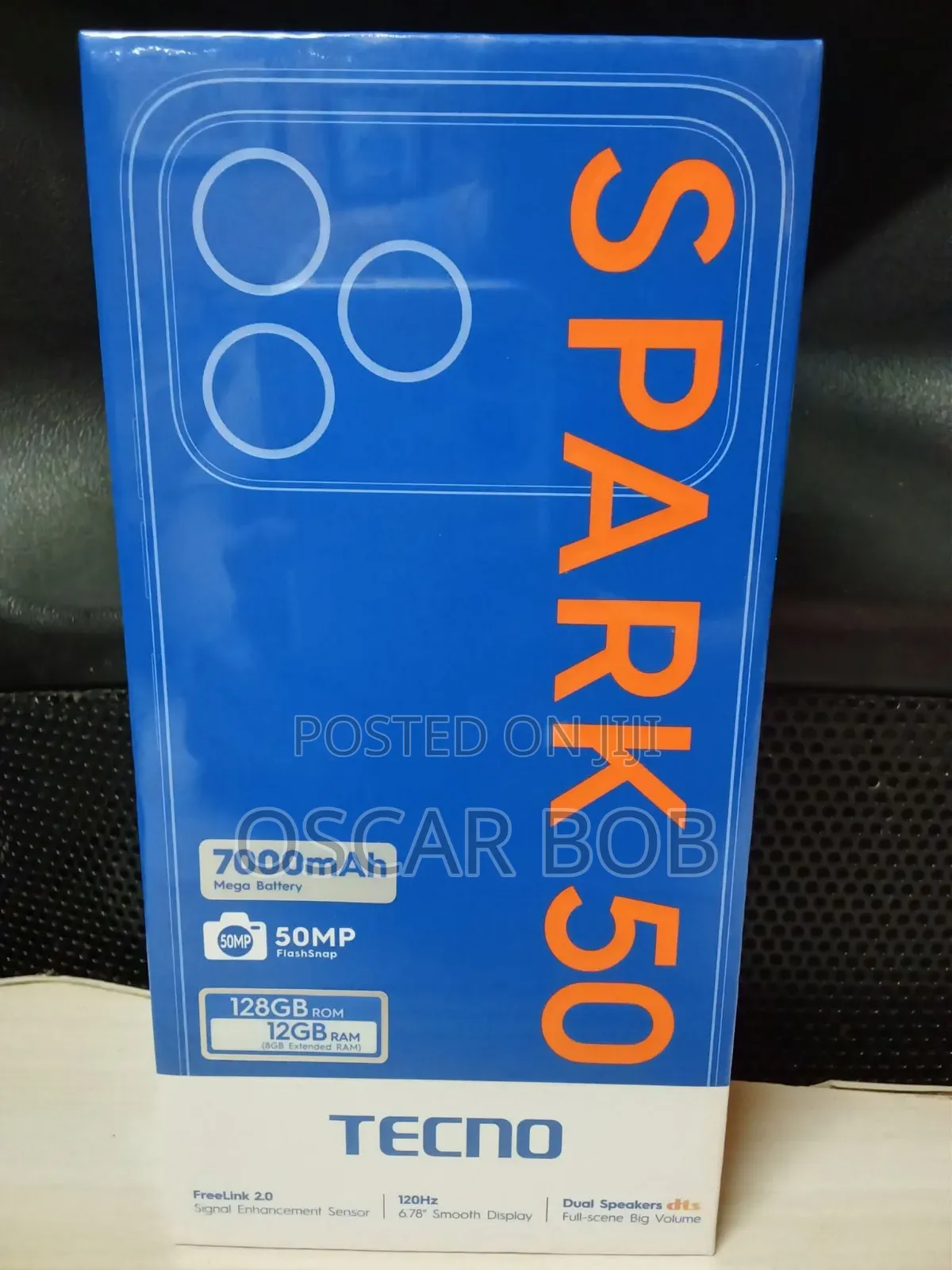 New Tecno Spark 50 128 GB White