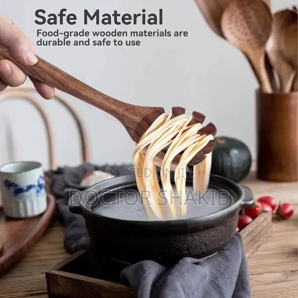 Acacia Wood Kitchen Utensils