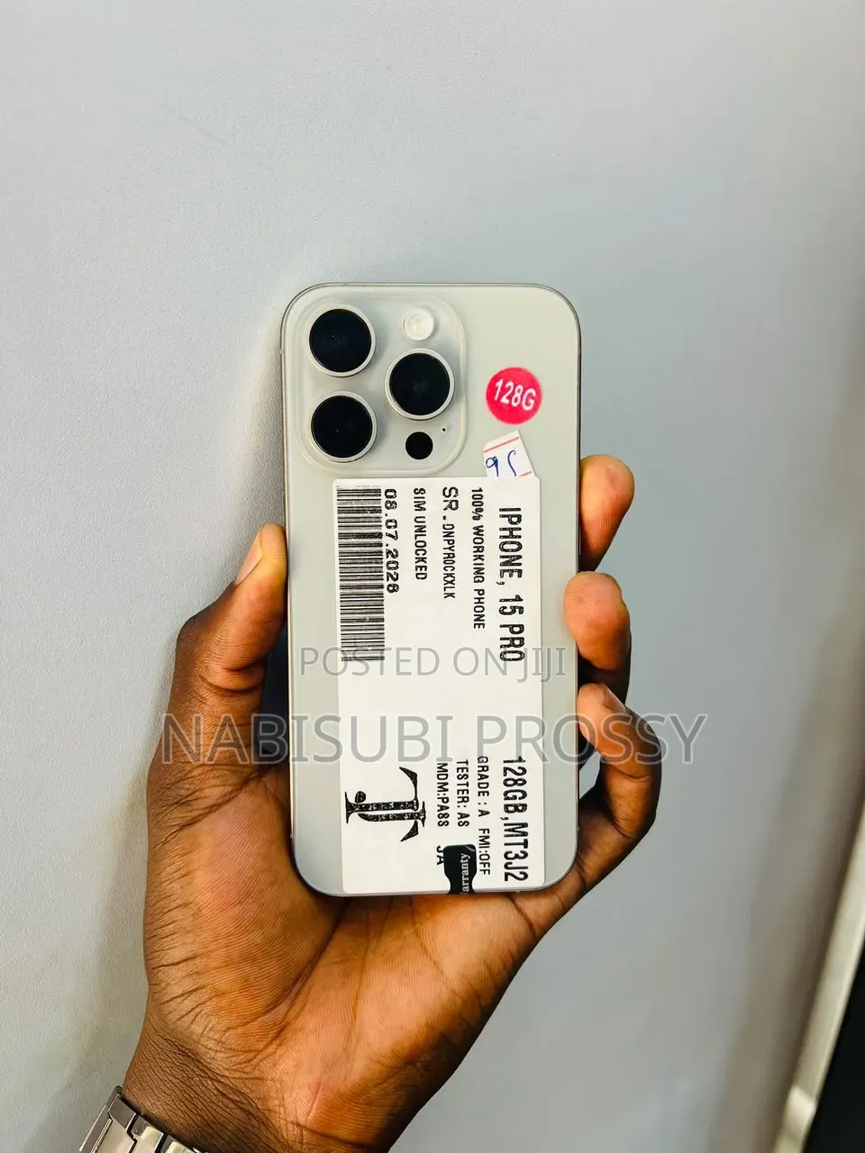 Apple iPhone 15 Pro 128 GB Silver