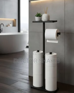 Freestanding Toilet Paper Holder