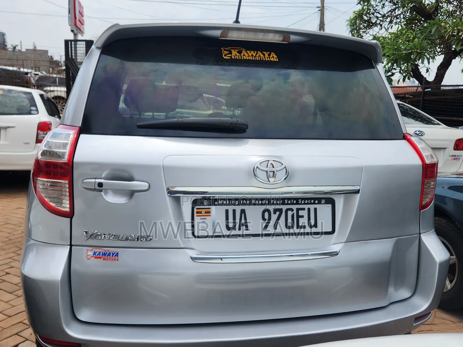 Toyota Vanguard 2009 Silver