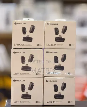 Hollyland Wireless Lavalier Mic Duo, Dual Channel USB-C Version