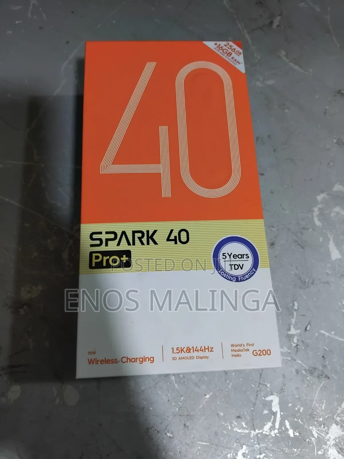 New Tecno Spark 40 Pro+ 256 GB Green