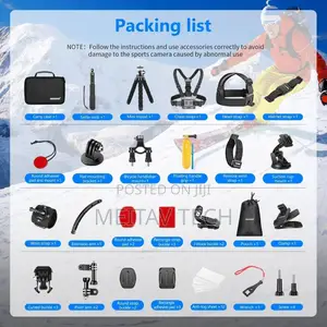 Neewr 50in1 Action Camera Accessory Kit