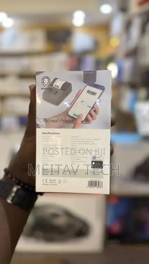 Green Lion Thermal Printer With 203 DPI Printing Resolution, TFT