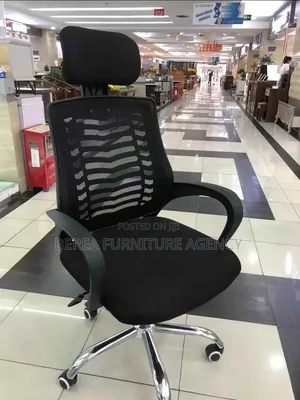 High Back Mesh New Office Chair With Headrest