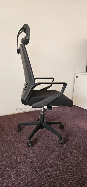 Simple Fabric Adjustable High Back Normal Office Chair