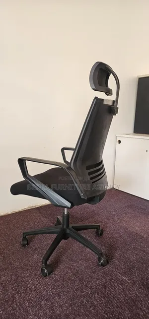 Simple Fabric Adjustable High Back Normal Office Chair