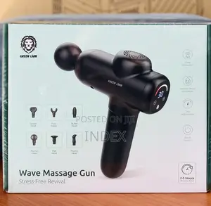 Green Lion Wave Massage Gun Stress-Free Revival Battery Capacity