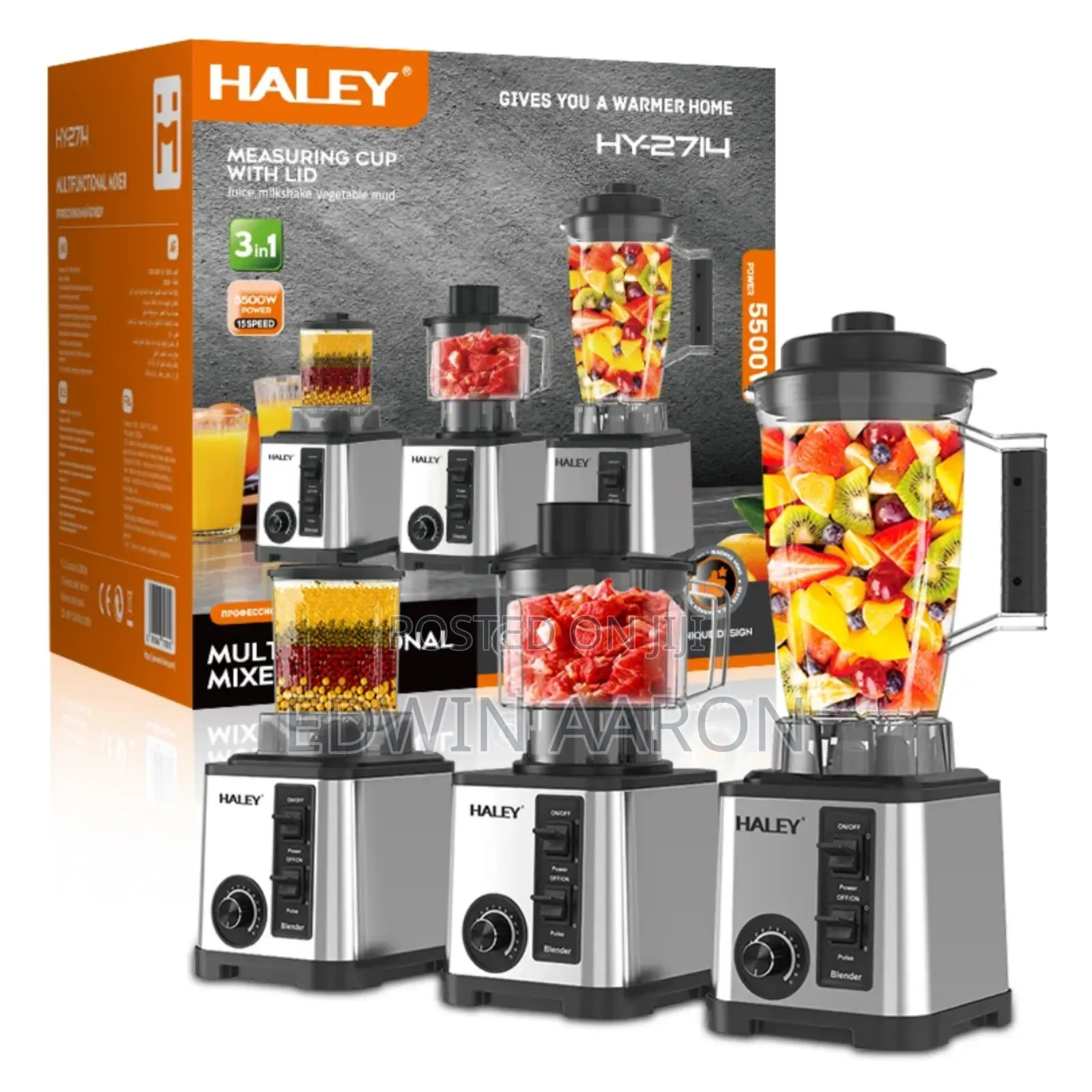 Haley 3 in 1 Blender