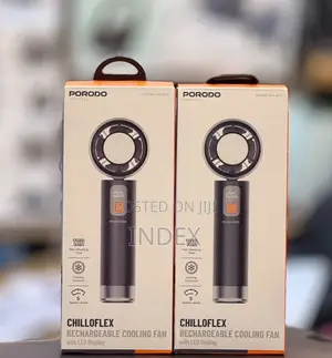 Porodo Lifestyle Chillo Flex Portable Handheld Turbo Fan