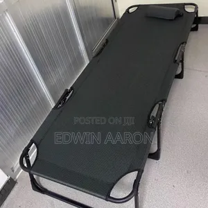 150kg Capacity Heavy Duty Camping Cot U-Legged Foldable Bed