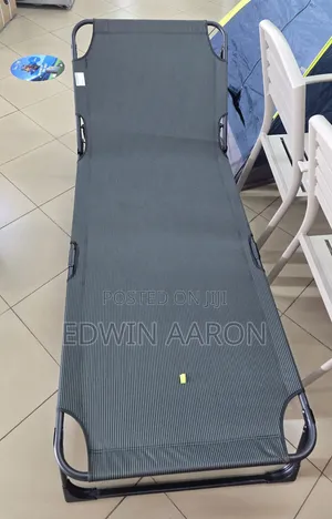 150kg Capacity Heavy Duty Camping Cot U-Legged Foldable Bed