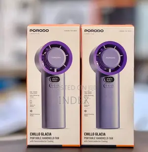 Porodo Lifestyle Chillo Glacia Portable Handheld Turbo Fan