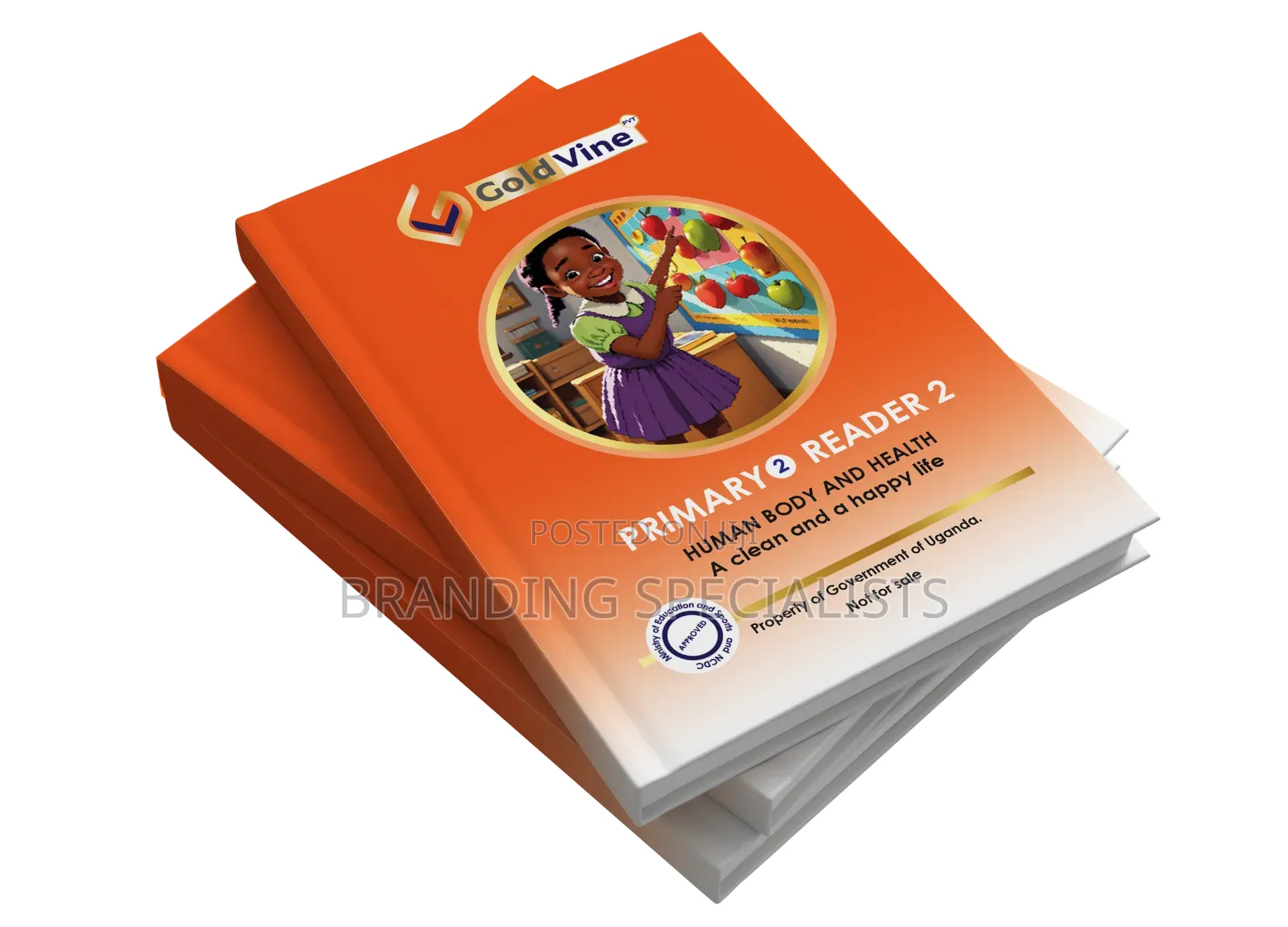 Primary, Secondary Book Design and Illustrations.