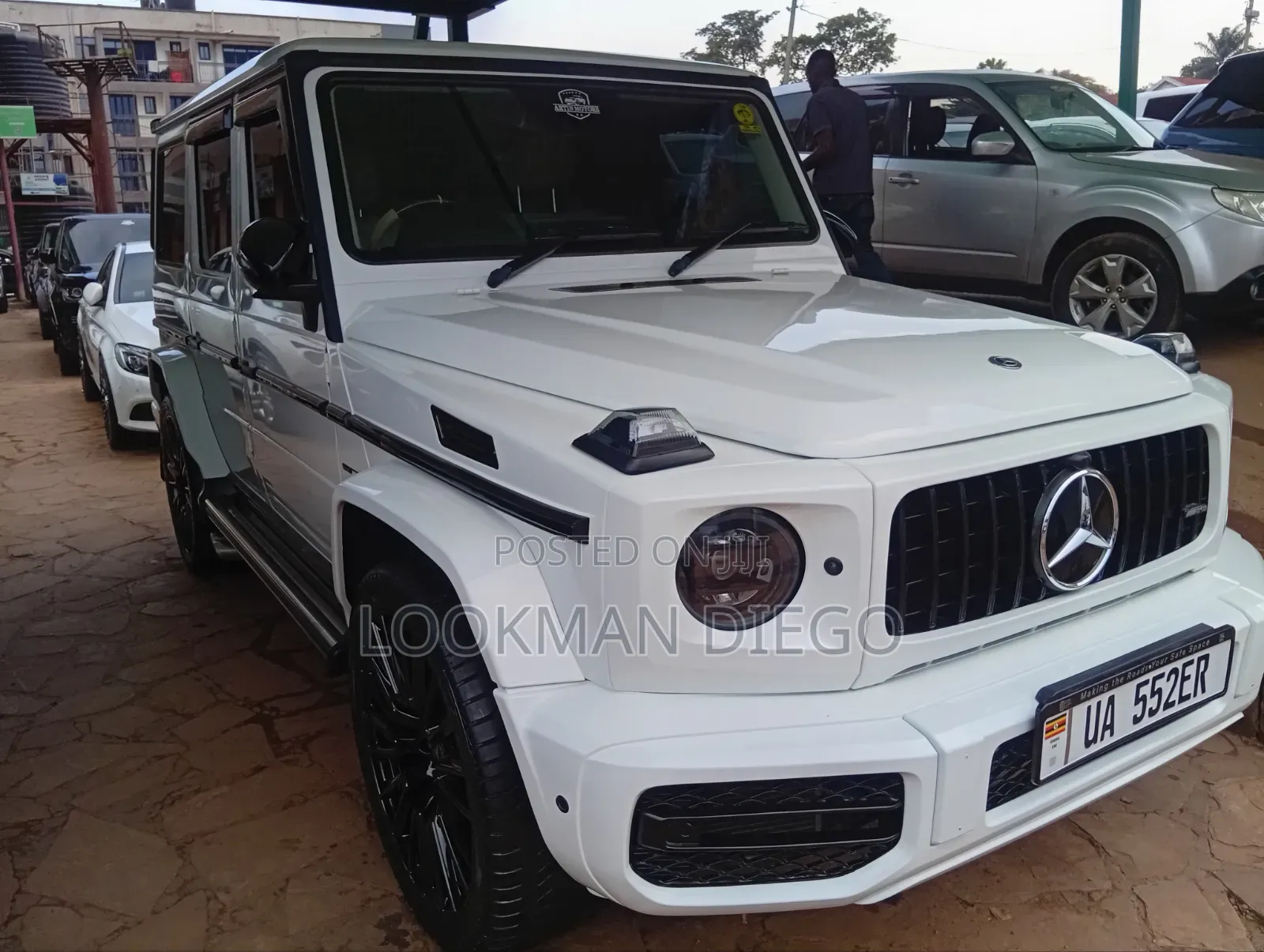 Mercedes-Benz Brabus G 800 2018 White