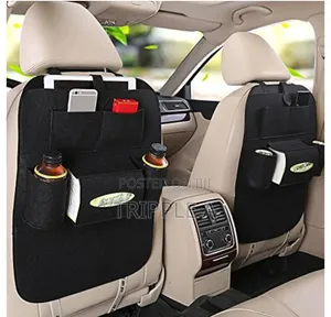 2 Pieces of Car Back Seat Organizer- Multi-Colors